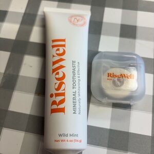 Mineral Toothpaste - White and Orange